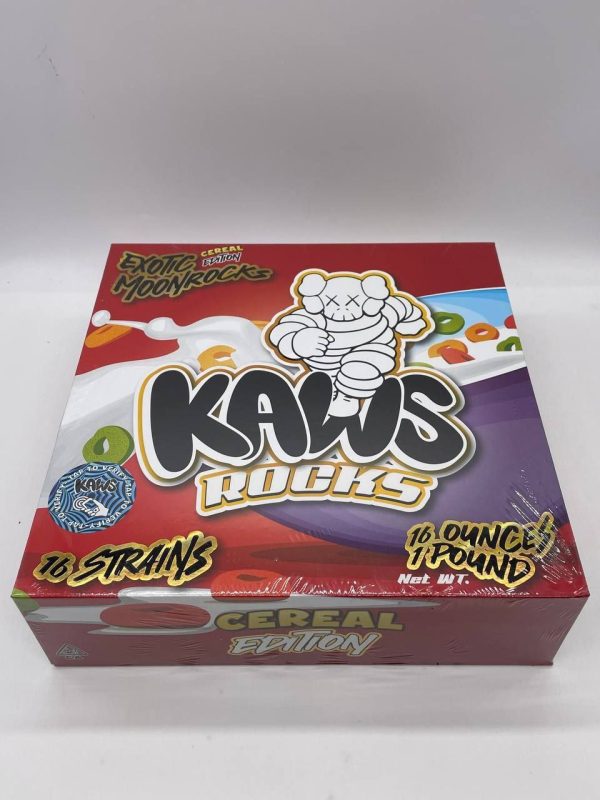 KAWS Rocks Cereal Edition